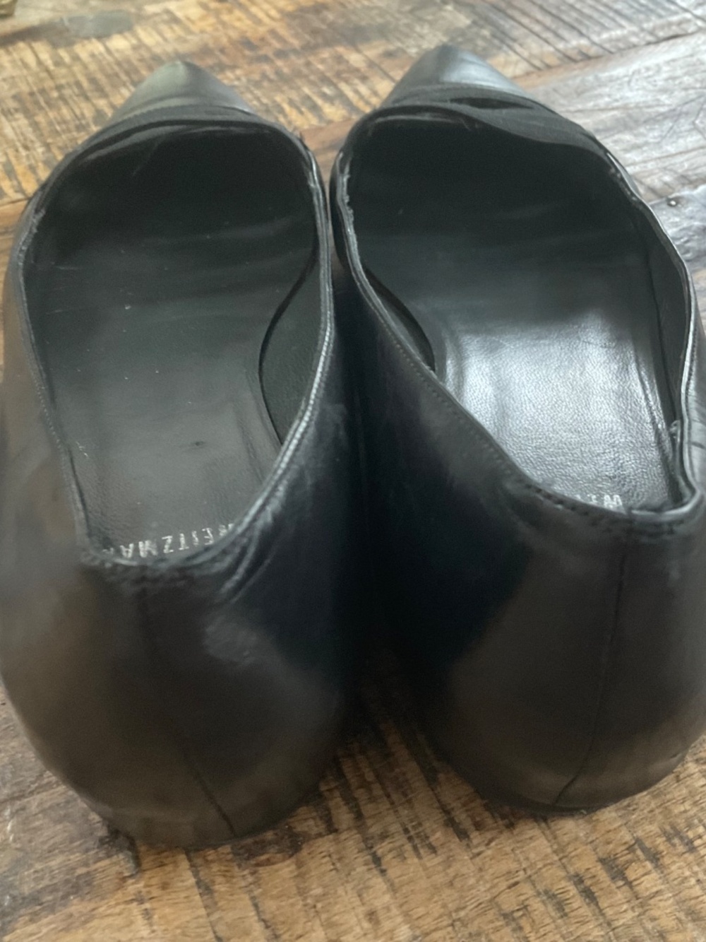 Stuart Weitzman black shoes,8M. - Picture 9 of 10